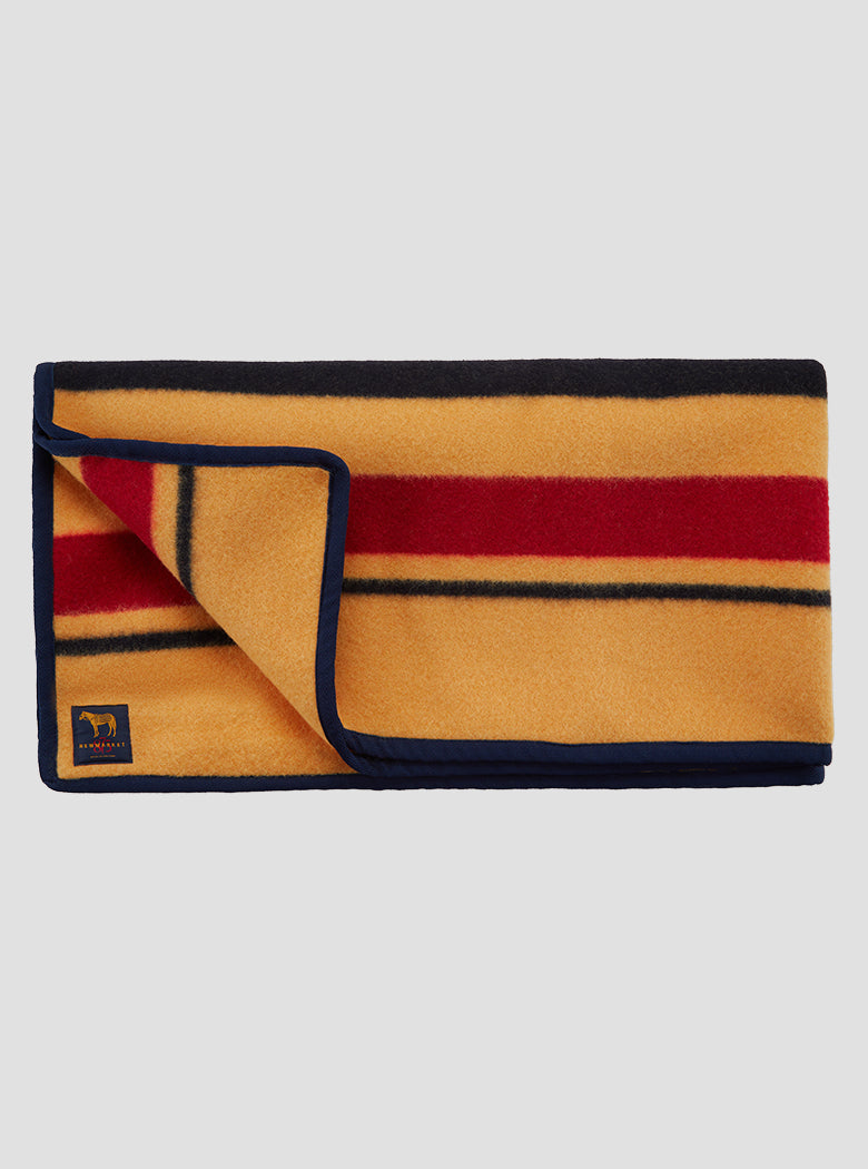 Coral Cottage Crafts Newmarket Stripe Fleece Saddle Cover & Bridle Bag – UK Made