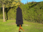 Duffle Coat Ladies Navy Outside