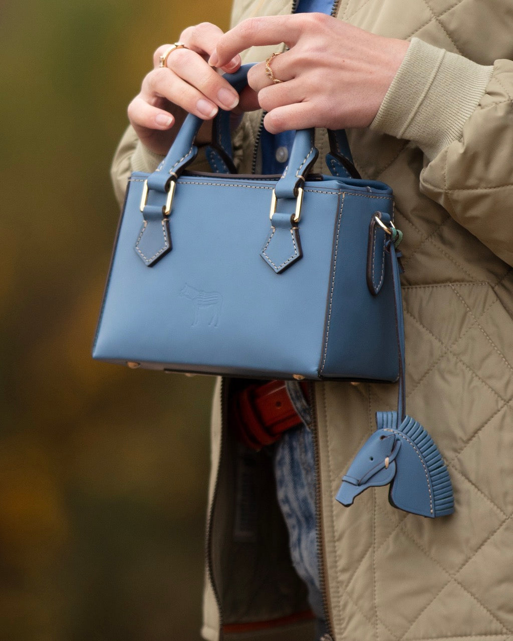 Mimi Box Bag Cobalt