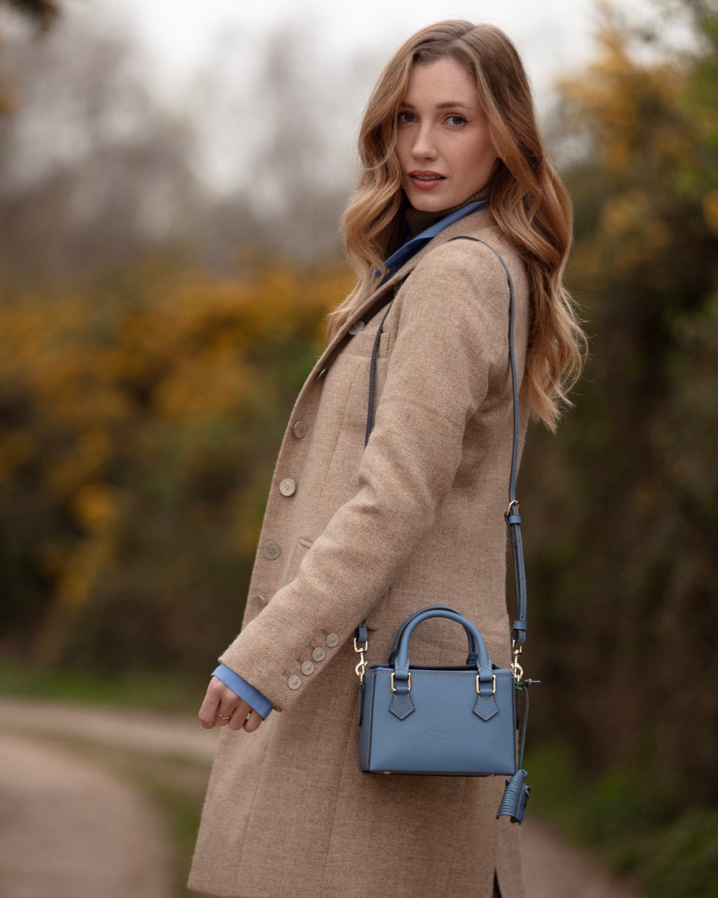Mimi Box Bag Cobalt