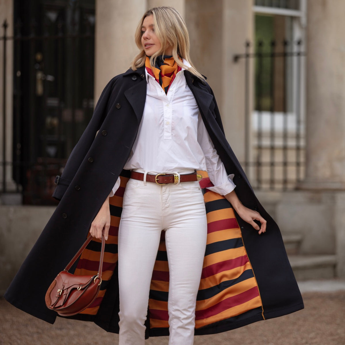 Navy Pelisse Coat