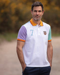 Multi Coloured 7 Polo