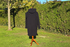 Duffle Coat Ladies Navy Outside