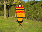 Duffle Coat Men Stripe Outside