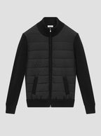 Black Beaufort Puff Front Knit Sweater