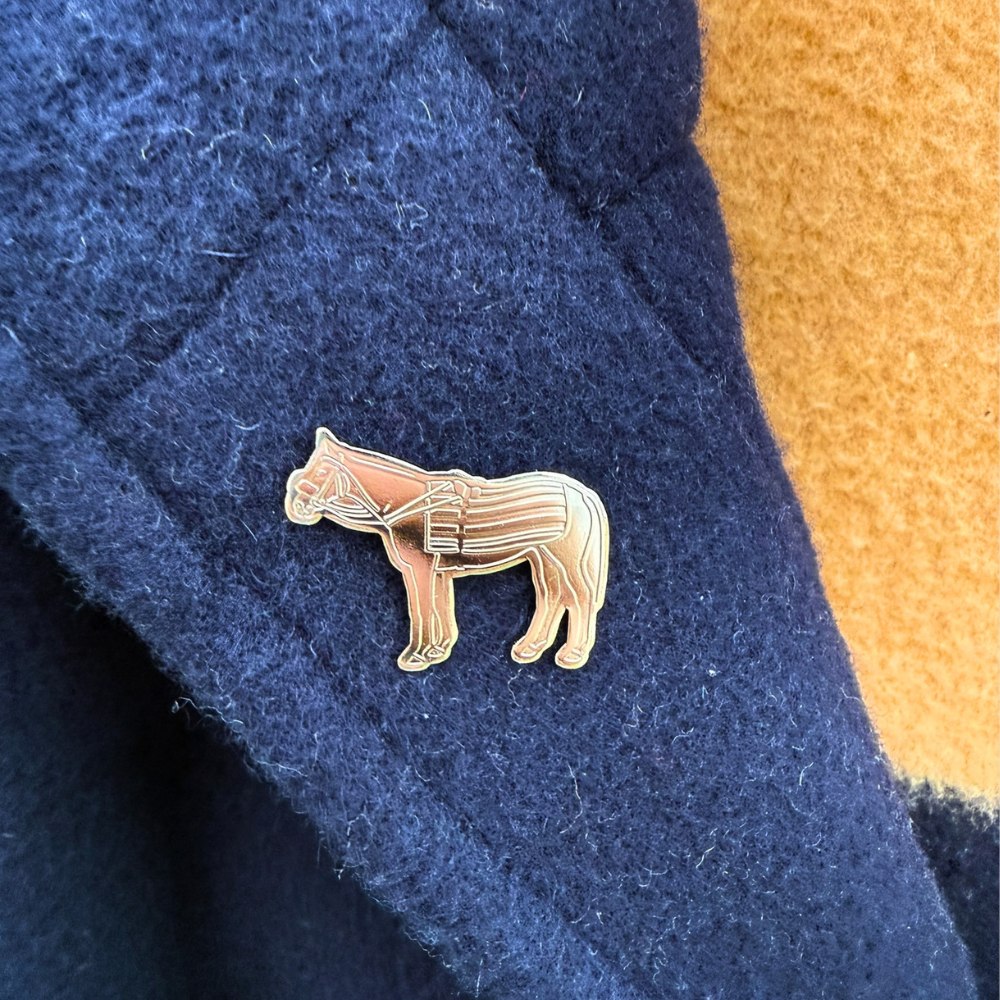 Brass Pin Badge