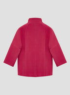 Pink Wool Blend Coat