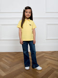 Children's Plain Lemon Polo Shirt