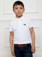 Children's Plain White Polo Shirt