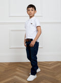 Children's Plain White Polo Shirt