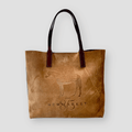 Eleanor Suede Beige Bag