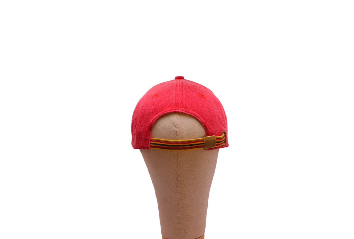 Cap Red Washed