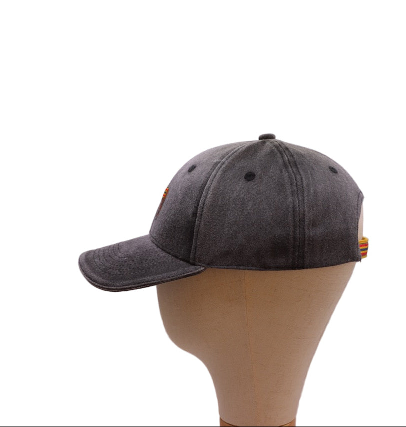 Cap Black Washed