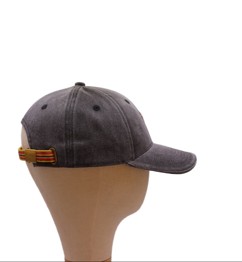 Cap Black Washed