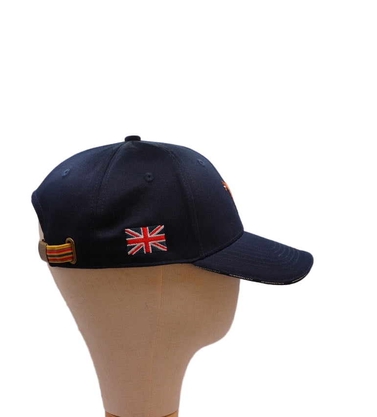 Cap Navy Horse with Union Jack