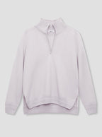 Ice Felted Cashmere 1/4 Zip Knit