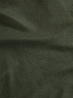 Forest Green Washed Crew Neck Knit
