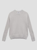 Ice Double Rib Round Neck Knit