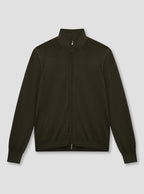 Forest Green Full Zip Long Sleeve