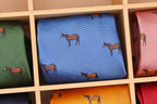 Sky Jacquard Silk Tie
