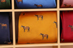 Newmarket Gold Jacquard Silk Tie