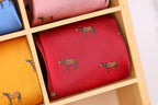 Newmarket Red Jacquard Silk Tie