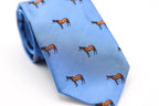 Sky Jacquard Silk Tie