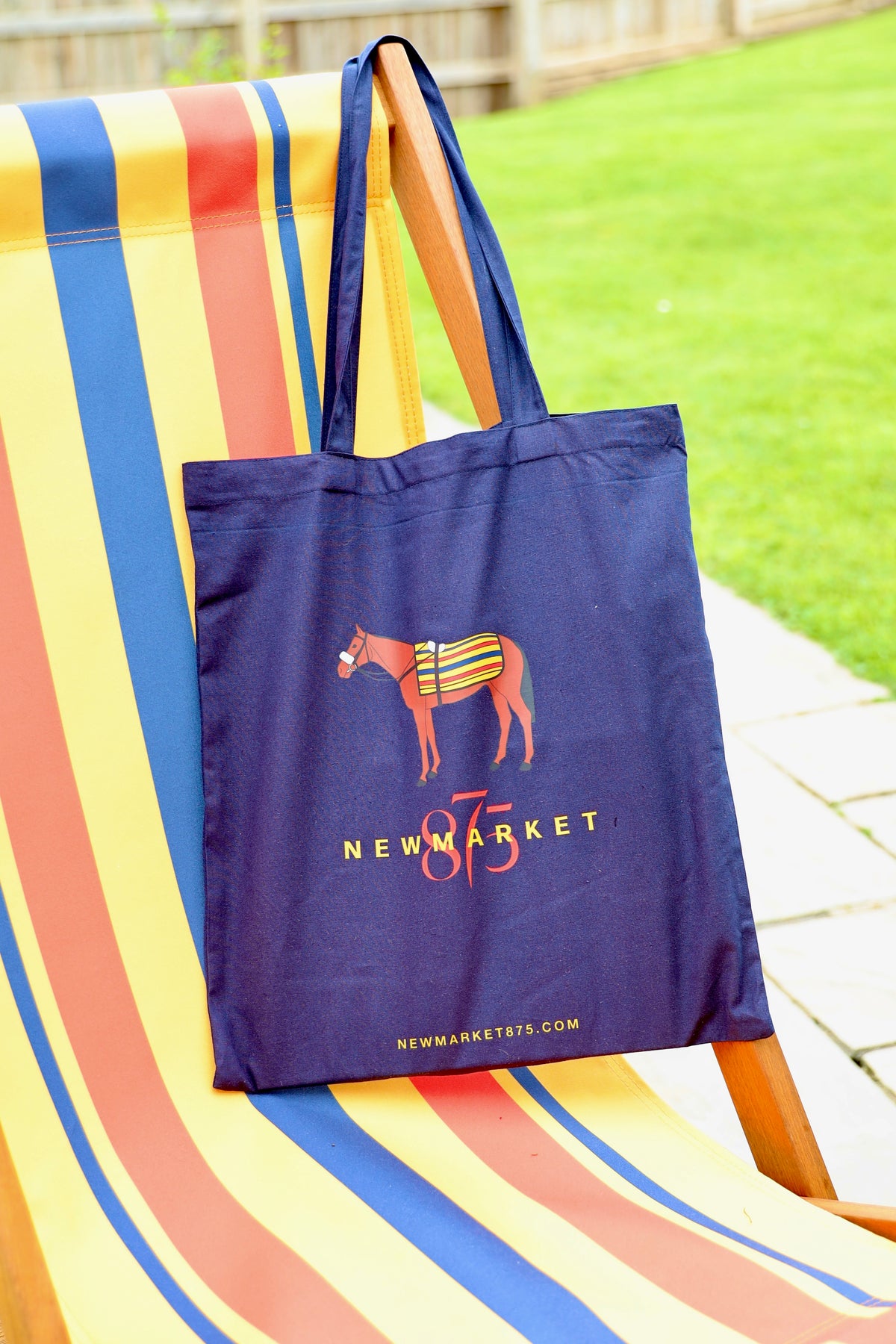 Logo Cotton Tote Bag