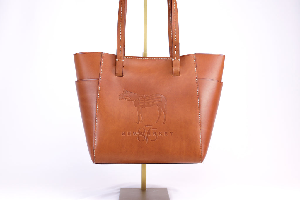 Midi Portia Leather Tote Bag