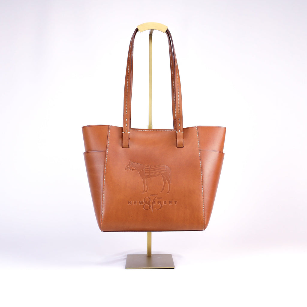 Midi Portia Leather Tote Bag