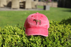 Cap Red Washed