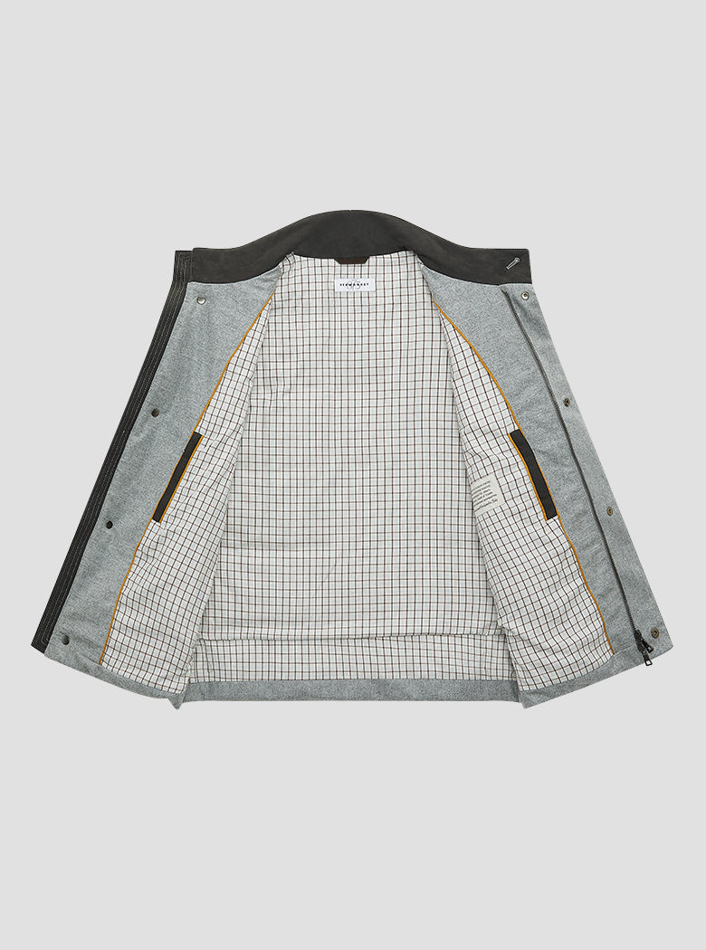 CLORE＋　Mode Barrel Gilet【Gray】 2t Jay Tall Mens Extra Long Gilet (grey) | Tall Mens