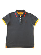 Children's Navy Tipped Polo Shirt