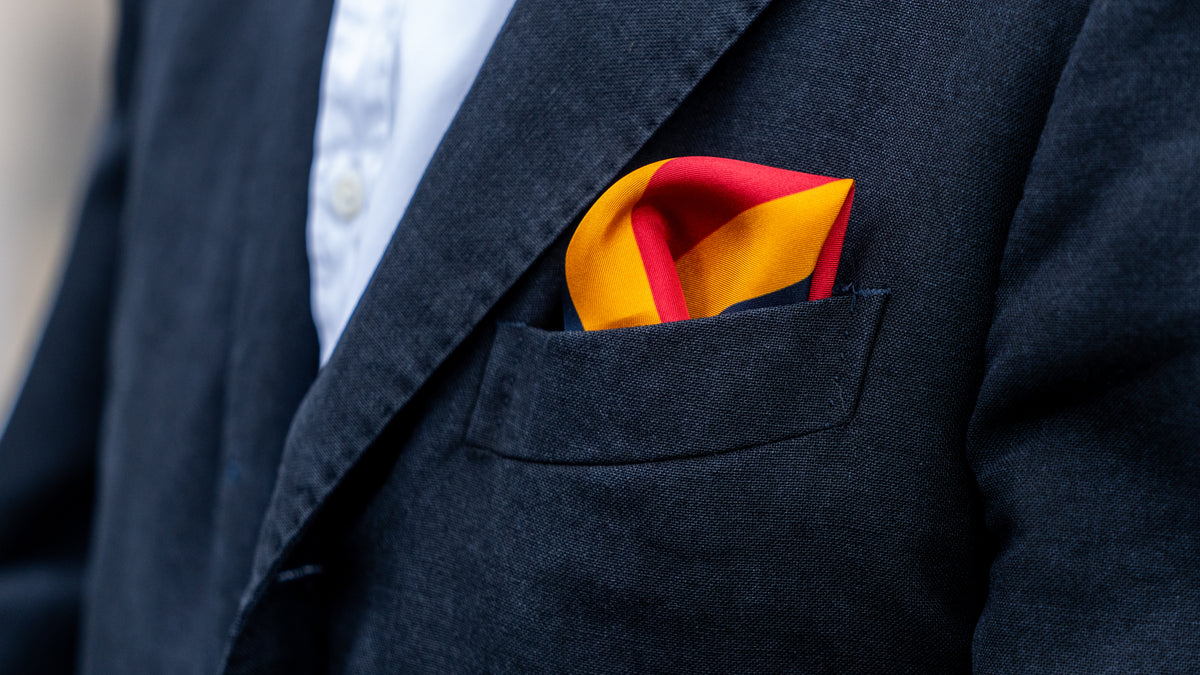 Newmarket Silk Pocket Square