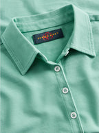 Fitted Plain Avocado Polo