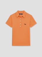 Fitted Plain Gold Polo