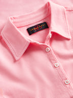 Fitted Plain Pink Polo