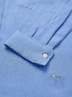 Sky Blue Linen Shirt
