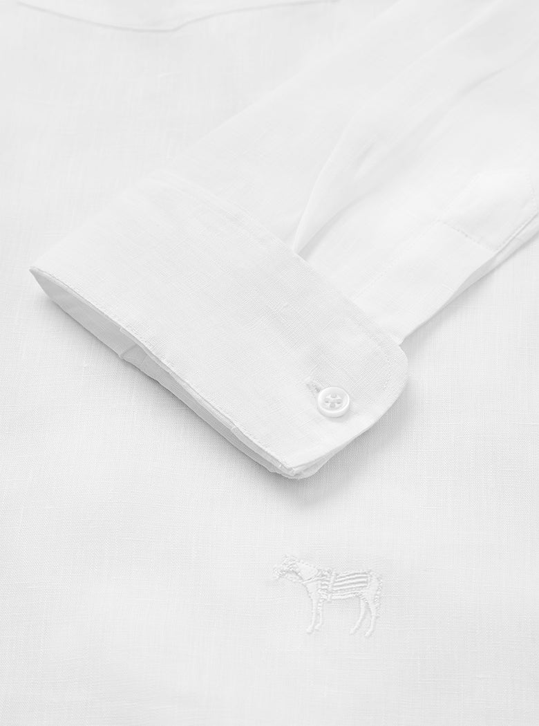 White Linen Shirt