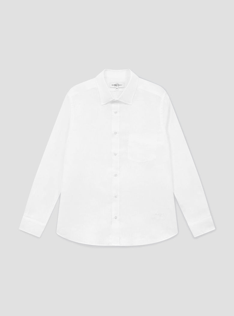 White Linen Shirt