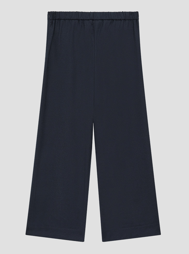 Navy Wool Trousers