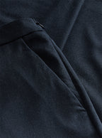 Navy Wool Trousers